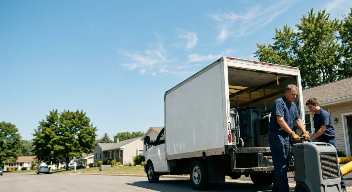 Water Damage Cleanup in Frankenmuth, MI near me